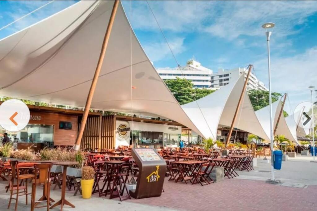 Vista Mar Nascente, Dois Quartos, Novo, No Melhor Do Rio Vermelho, Condominio Club, 1103 Сальвадор Экстерьер фото