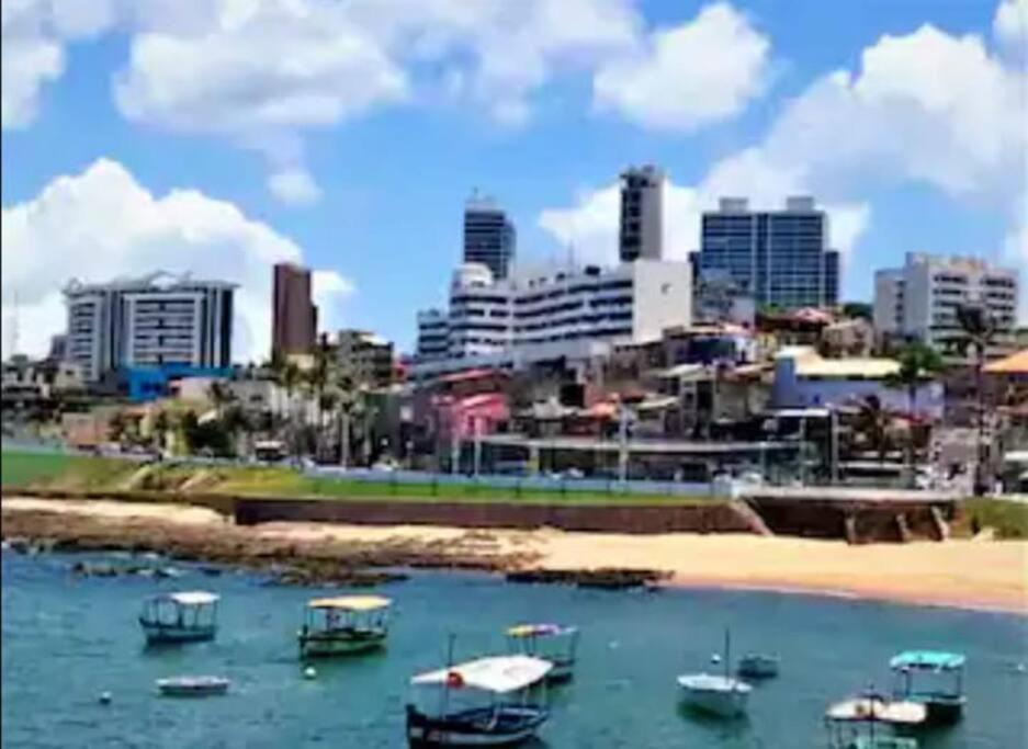 Vista Mar Nascente, Dois Quartos, Novo, No Melhor Do Rio Vermelho, Condominio Club, 1103 Сальвадор Экстерьер фото